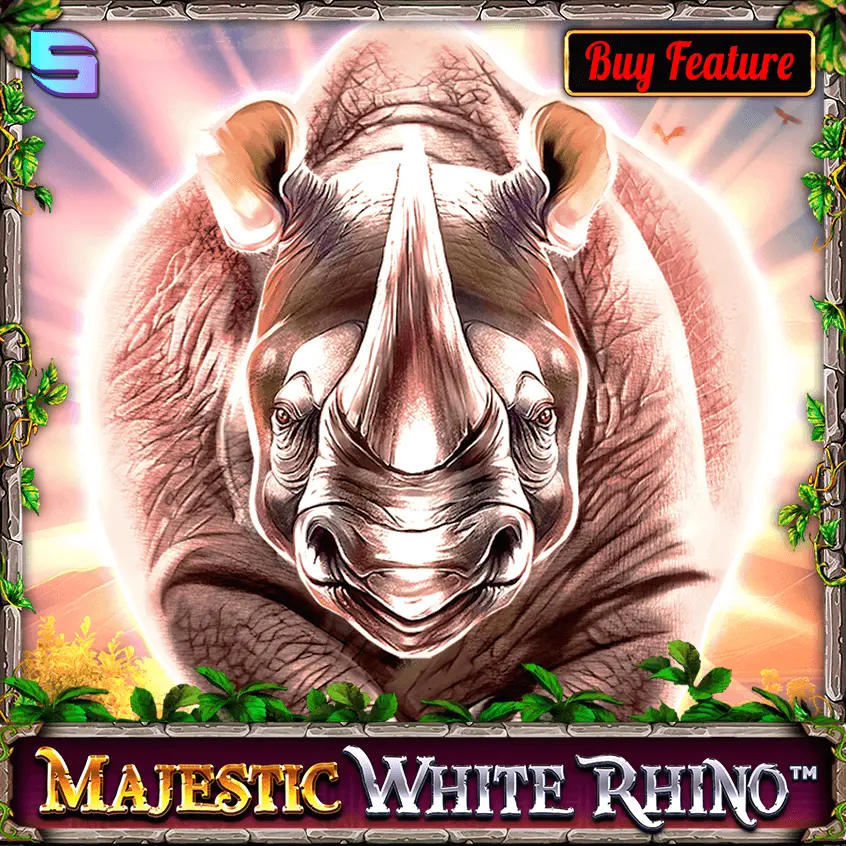 Majestic White Rhino новий слот із носорогом з дикої природи